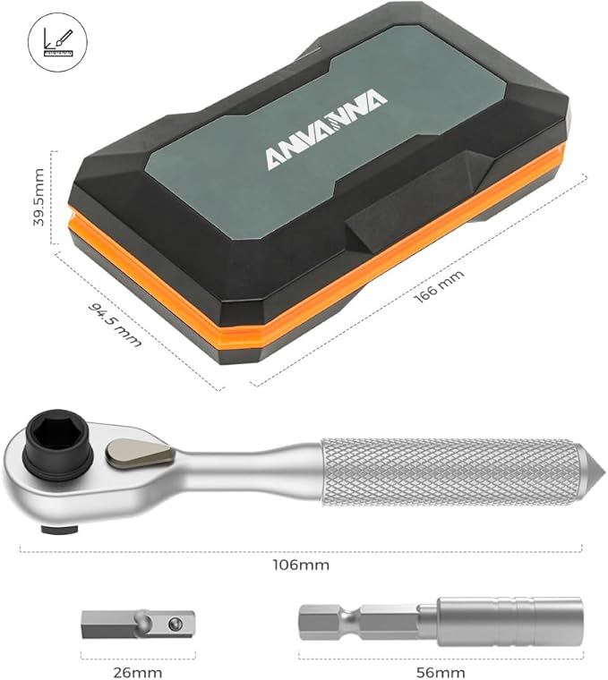 ratchet screwdriver set, magnetic screwdriver set, DIY combination soft shaft, suitable for furniture assembly, electrical maintenance, bicycle tools