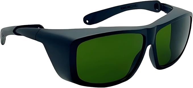 LaserPair IPL Safety Glasses 200-1800nm Protection for IPL Elight SHR - LP-IPL #304 black, Unisex, Lightweight Polycarbonate