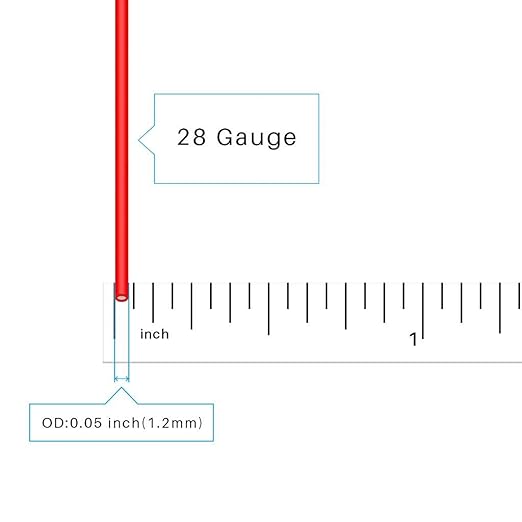 BNTECHGO 28 Gauge Silicone Wire Kit 10 Color Each 25 ft Flexible 28 AWG Stranded Tinned Copper Wire