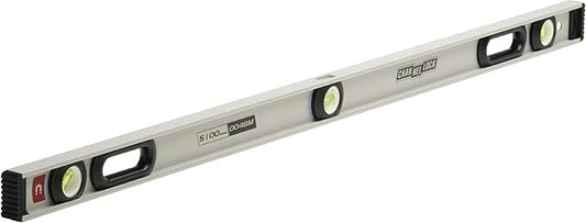 CHANNELLOCK 48-Inch, Professional-Grade Magnetic Aluminum I-Beam Level with 3 Vials, 5100-0048M