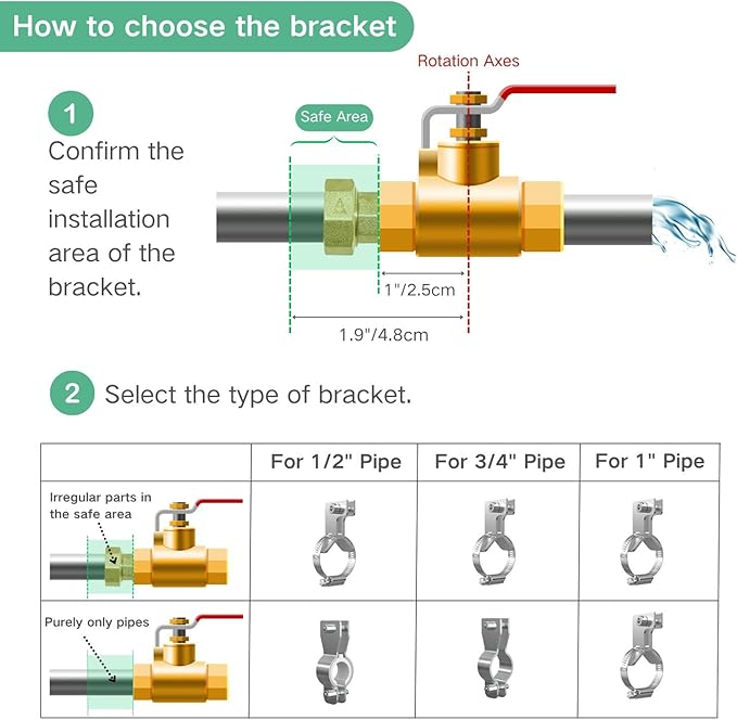 WIFI Smart Water Valve Shut Off Tool Automatic Remote Control On And Off Electric Gas Shutoff Valve Main Compatible With Alexa
