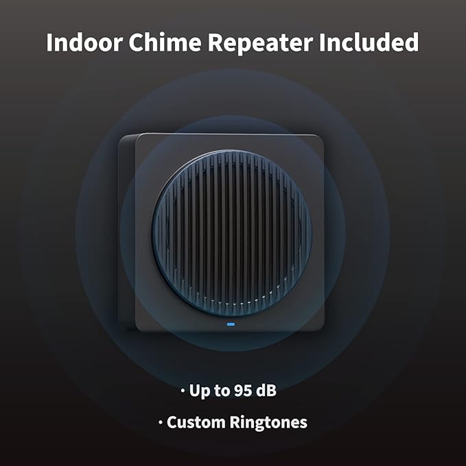 Aqara Video Doorbell G4 (Chime Included), 1080p FHD HomeKit Secure Video Doorbell Camera, Local Face Recognition and Automations, Wireless or Wired, Supports Apple Home, Alexa, Google, IFTTT, Gray