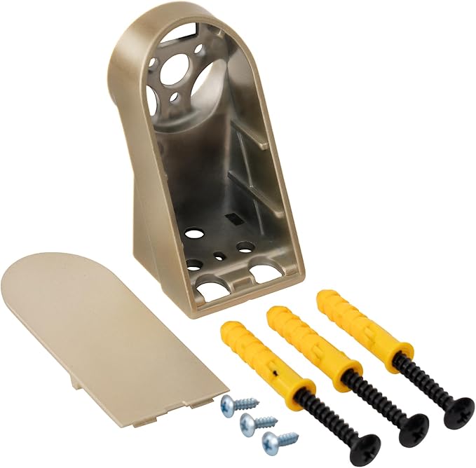 Champagne Golden Mounting Bracket for Cherry Wood Handrails （ Additional End Bracket -1 pcs