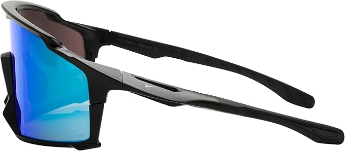 X Power ANSI Z87+ Safety Shield Sunglasses Impact Resistant Polycarbonate Lens & Frame (Made In Taiwan)