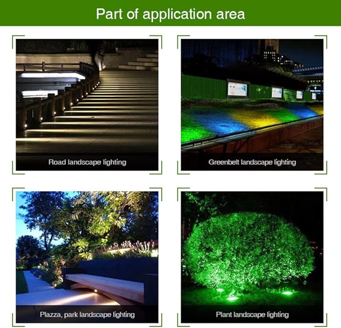 LGIDTECH FUTC02 Miboxer 9W RGB+CCT Outdoor LED Garden Spotlight AC 110V 16 Million Colors Changing,Color Temperature Adjustable.Smartphone APP Can't Control Directly