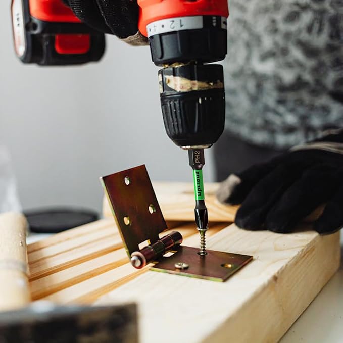 Impact #2 Phillips Screwdriver Bit Set, 41 Pieces 2”S2 Steel Magnetic PH2 Tips Driver Power Bit Set with Extension Impact Bit Holder