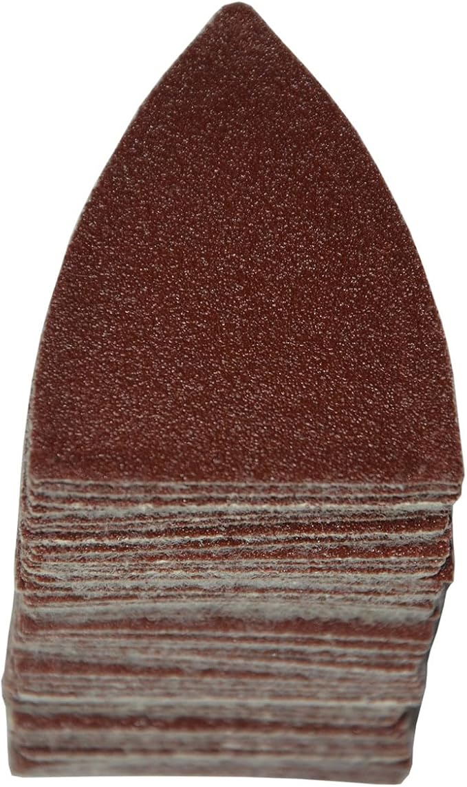 XXGO 155 Pcs Finger Oscillating Multi Tool Sanding Pads Accessories Kits Include 150 Pcs Multitool Finger Sanding Paper and 5 Pcs Multi Tool Finger Sanding Pads XG155F