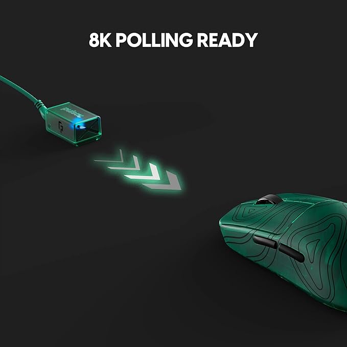 Pulsar Gaming Gears X2 Crazylight Wireless Gaming Mouse, Ultra Lightweight 1.27 oz (36g), Optical Switch, 32000 DPI, 750 IPS, XS-1 Sensor, 8k Compatible (RandomFrankP Edition)