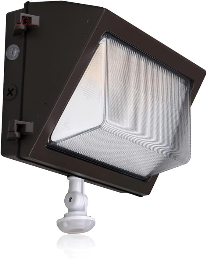 RuggedGrade with Motion Sensor + Photocell - Durado IV Series - LED Wall Pack - 17,400 Lumens - Wattage Selectable 120W/100W/80W - Color Selectable 3000K/4000K/5000K - DLC 5.1 Premium