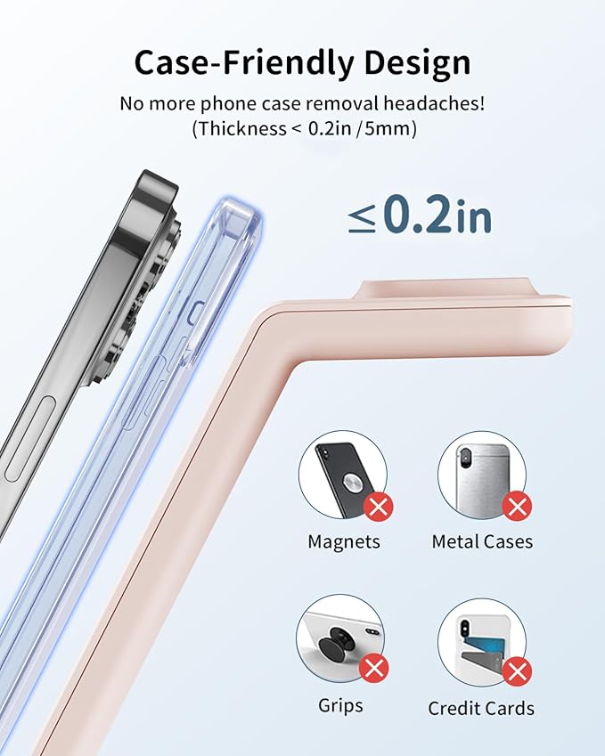 Wireless Charging Station for Apple Devices: 3 in 1 Phone Charger Stand for iPhone 16 15 14 13 12 11 SE X Pro Max - Apple Watch Ultra/10/9/8/SE/7/6/5/4/3 - AirPods Pro 2 3 4