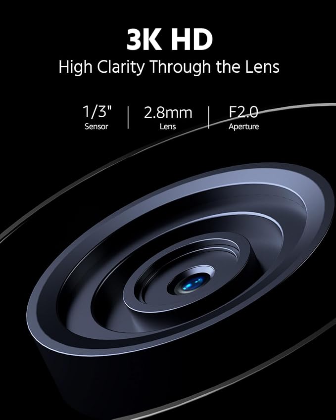 ANNKE H500 3K 5MP Poe Security Camera System with Audio, 8CH H.265+ NVR with 2TB HDD for 7/24 Recording, 8pcs Wired Outdoor IP Camera, Human&Vehicle Detection, Color Night Vision, Build-in Mic, IP67