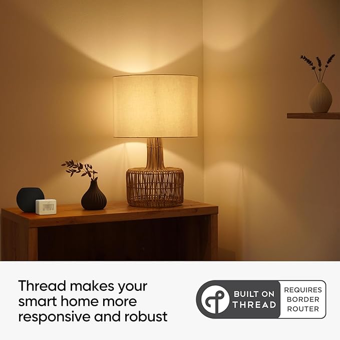 Smart Motion Sensor, Wireless Hygrometer, Thermometer, Works with Apple HomeKit, Smart Home Automation, PIR Motion Detector-Thread ((iOS 17.4 and Above is Required)