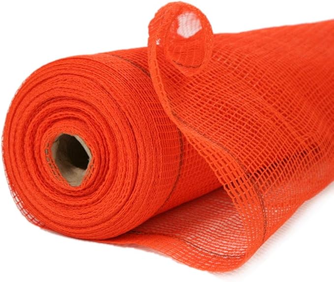 Debris Safety Netting Orange Fire Retardant (5.6' x 150', Orange)