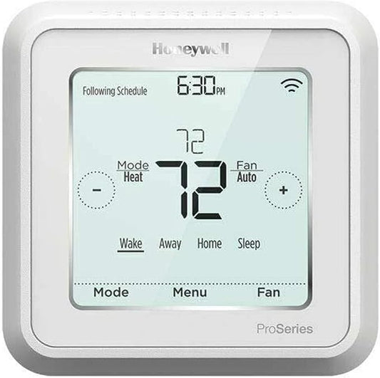 Honeywell Home TH6320ZW2003 T6 Pro Z-Wave Only Progammable, Low Voltage, with up to 3 Heat/2 Cool Heat Pump or 2 Heat/2 Cool Conventional with Extended 5-Year Warranty, White, Non Wi-Fi Compatible