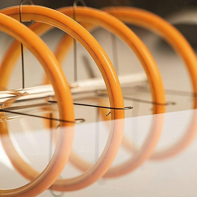 Vintage LED Spiral Filament Bulb T14, E26 Base, 4W Equivalent, 40W Warm White, 2200K, Dimmable, AC120V, 400LM, Amber Glass, Pack of 4