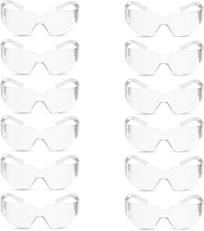 Work Safety Glasses For Men | Ansi Z87 Certified Safety Goggles For Shooting Range | Anti-Scratch Outdoor Glass