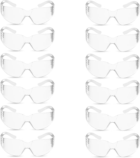 Work Safety Glasses For Men | Ansi Z87 Certified Safety Goggles For Shooting Range | Anti-Scratch Outdoor Glass