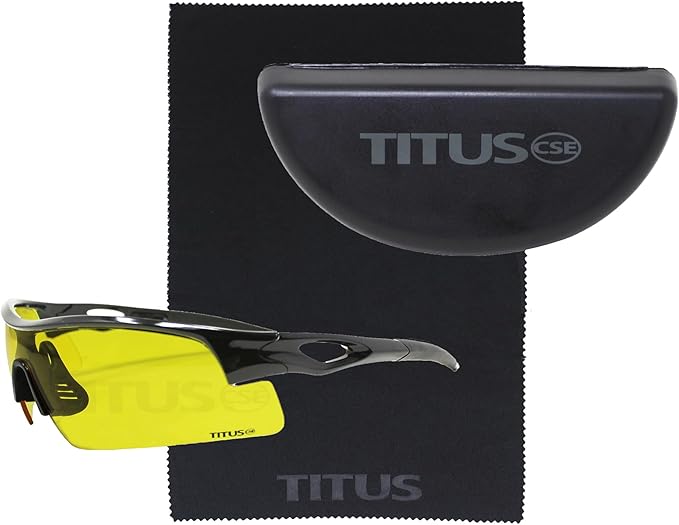 TITUS G20 All Sport Safety Glasses Shooting Eyewear Motorcycle Protection ANSI Z87+ Compliant