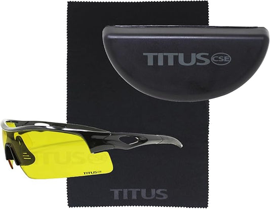 TITUS G20 All Sport Safety Glasses Shooting Eyewear Motorcycle Protection ANSI Z87+ Compliant