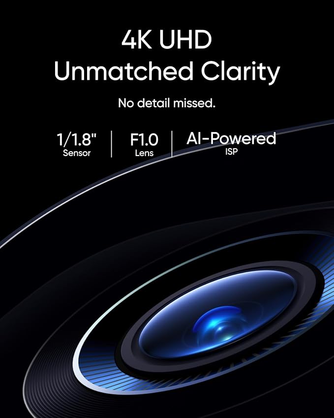 eufy Security eufyCam S3 Pro 4-Cam Kit, Solar Camera Outdoor Wireless, MaxColor Night Vision, 4K Security Camera with Solar Panel, Face Recognition AI, Expandable Local Storage, No Monthly Fee