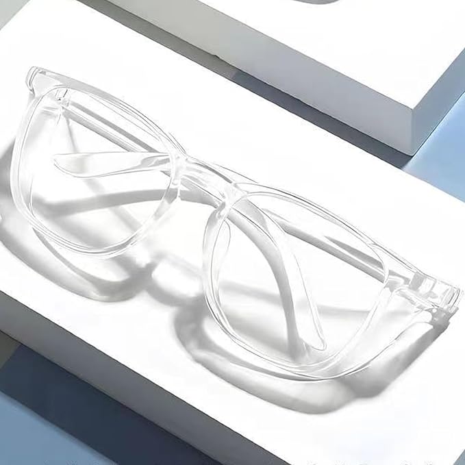Safety Glasses for Men Women, Anti Fog Safety Goggles Comfortable Blue Light Blocking UV Protective Adult Nurse