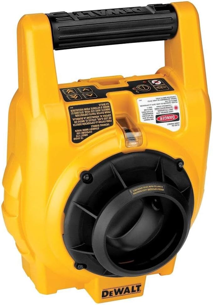 DEWALT Rotary Laser Level Kit, Indoor/Outdoor Survey Laser Transit (DW074KD)