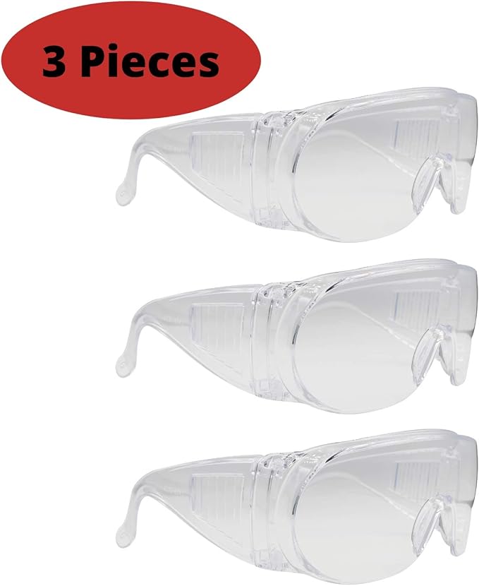 X Power Square and Oval Anti-Fog Safety Goggles Double Sides Anti-Fog (Made in Taiwan)