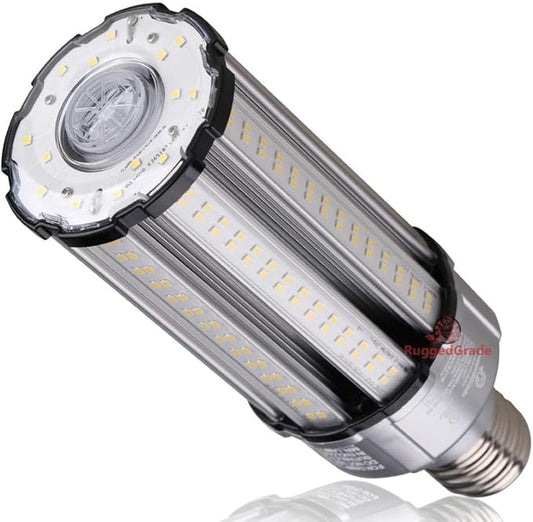 RuggedGrade Aries III Series 54W LED Corn Bulb | 7,200 Lumens | 3000K | E39 Base | Dimmable with 4KV Surge Protection | DLC 5.1 Premium