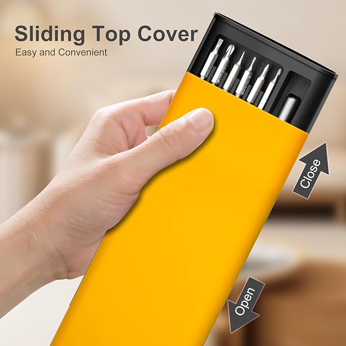 Mini Precision Screwdriver Set 48 in 1 Small Screwdriver Bit Set, 48 Magnetic Bits Repair Tool with Premium Quality Case for iPhone,iPad, PC, Toys, Laptop, Eyeglasses