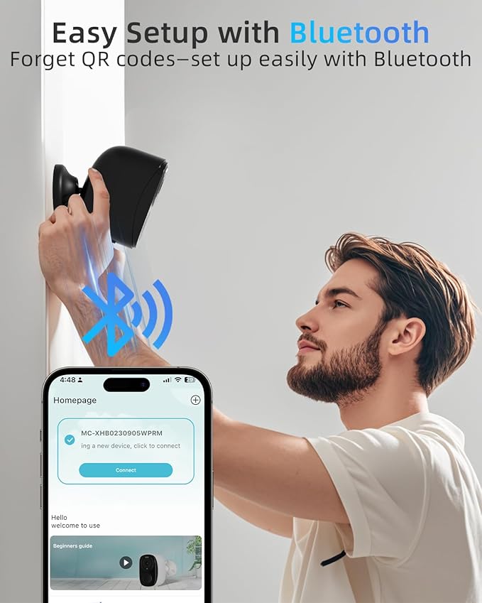 2.4&5ghz WiFi Solar Security Cameras Wireless Outdoor,2K QHD Home Security System, 4 Cameras Kit with 130° Ultra-Wide View, 2-Way Talk, IP65,Color Night Vision, Spotlight & Siren (4, Black)