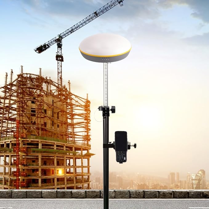 Carbon Fiber GPS Telescopic Pole - Extended to 2.5m/8.2FT, for Land Surveying and Engineering GPS/GNSS Accessories and Instruments (GLS25A)