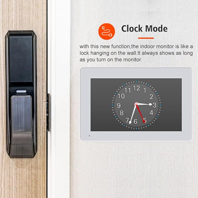 Tuya Smart 5 Unit 7-inch IP Video Intercom Phone for Apartment Building Security Home Access Control System Digital Keypad with IC Card