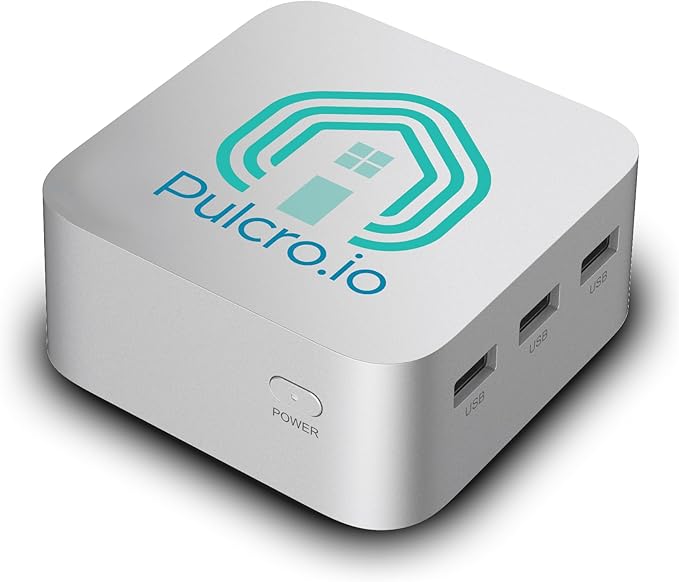 Home Assistant | Pulcro TK QBE Mini PC | N100 CPU, 16GB LPDDR5 RAM, 512GB M2 SSD, 4K HDMI, 3X USB 3.1, Dual Gigabit Ethernet, WiFi 6, BT 5 | Smart Home Automation Hub