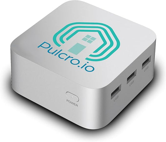 Home Assistant | Pulcro TK QBE Mini PC | N100 CPU, 16GB LPDDR5 RAM, 512GB M2 SSD, 4K HDMI, 3X USB 3.1, Dual Gigabit Ethernet, WiFi 6, BT 5 | Smart Home Automation Hub