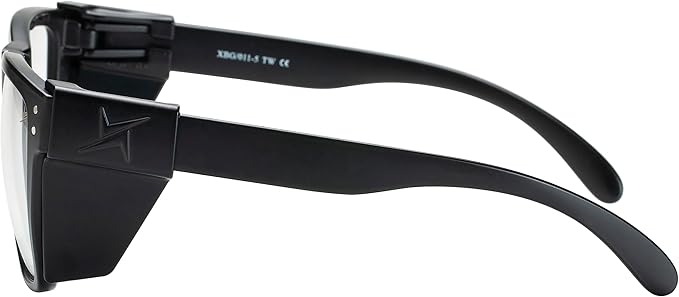 X Power ANSI Z87+ Extra Large Weekenders Safety Sunglasses Impact Resistant Polycarbonate Lens & Frame (Made In Taiwan)