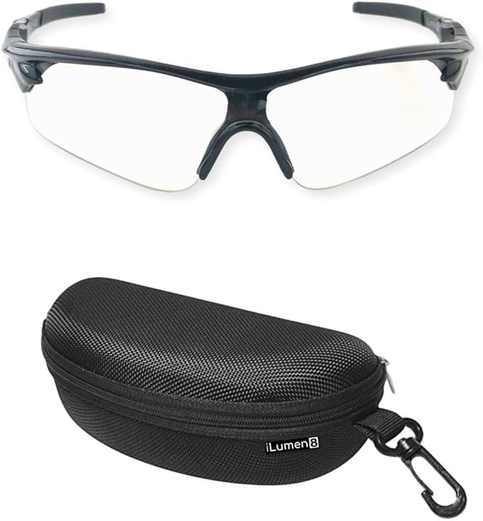 iLumen8 BEST Shooting Glasses UV Blacklight Yellow Vision Safety Eye protection