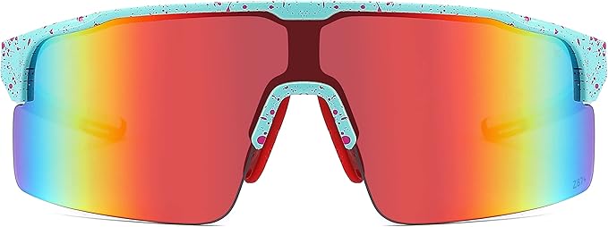 X Power ANSI Z87+ Safety Shield Sunglasses Impact Resistant Polycarbonate Lens & Frame (Made In Taiwan)