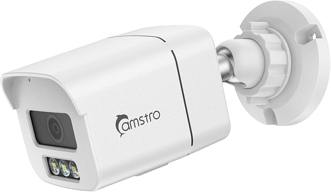 4K Add On Wired POE Cameras for NVR Two Way Talk Motion Detection Human/Pets/Package/Vehicle IP67 Waterproof, H.265+, 100ft Night Vision