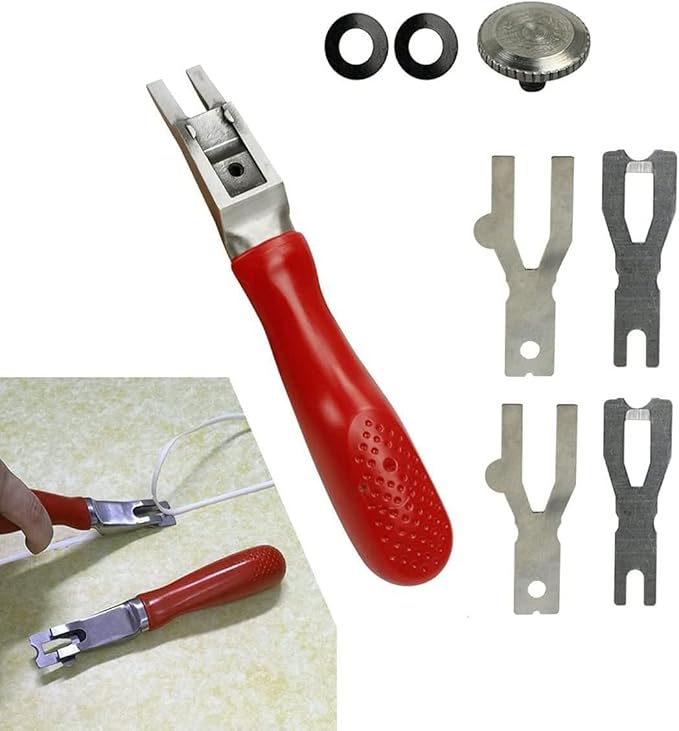 Beyondlife 1600W Hot Air Plastic Welder Welding Gun Plastic Welder Roofing Flooring Kit with Various Welding Nozzles, Vinyl Flooring Skiving Kit, Groover in 17" Carry Case