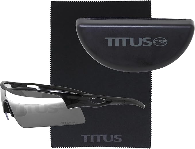 TITUS G20 All Sport Safety Glasses Shooting Eyewear Motorcycle Protection ANSI Z87+ Compliant