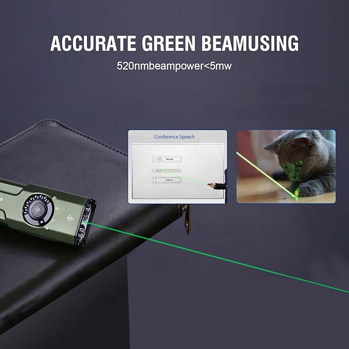 JETBeam E26 EDC Tactical Flashlight 2000 Lumens USB-C Rechargeable with Green Beam,365nm UV and White LED Combo Portable Pocket Lights,Triple Sources for Emergency,Working,stain Detecton(with Battery)