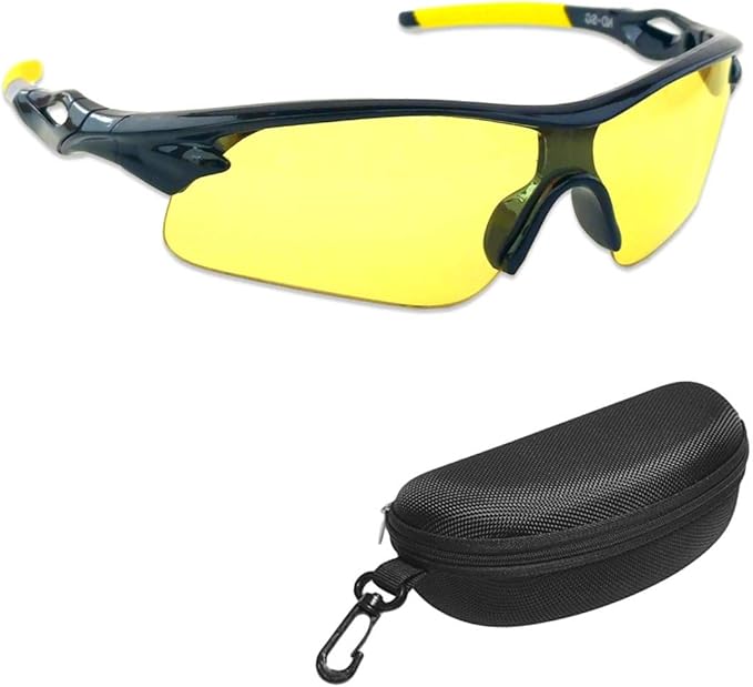 iLumen8 BEST Shooting Glasses UV Blacklight Yellow Vision Safety Eye protection