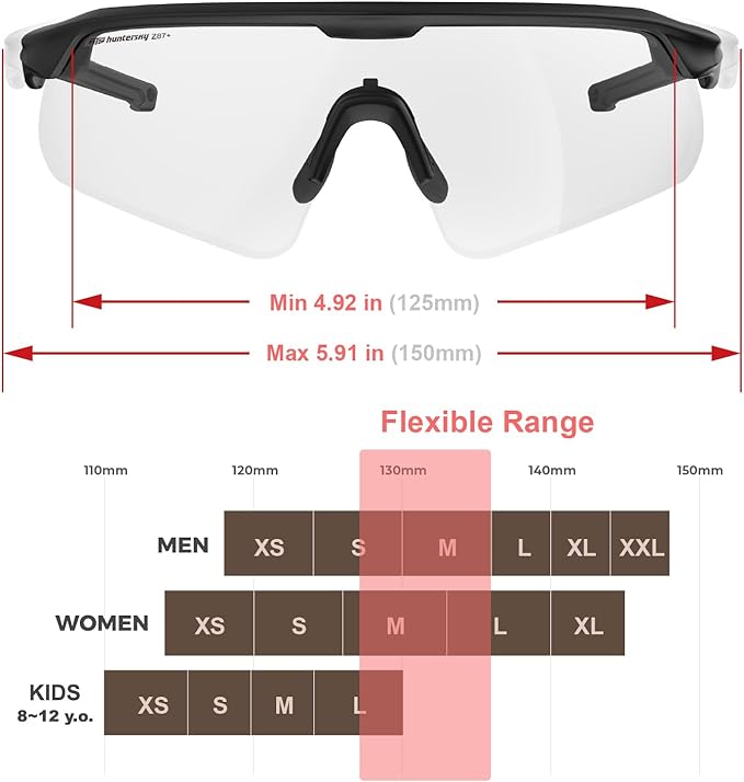 Eye Protection Anti Fog Sport Safety Glasses for Women Men Running Cycling Riding Pickleball Range S54