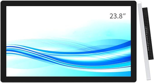 GreenTouch 23.8 Inch Multi PCAP Touch Screen Monitor LCD Display 1920 * 1080 HD - 16:9 Ratio - HDMI/VGA/DVI Input