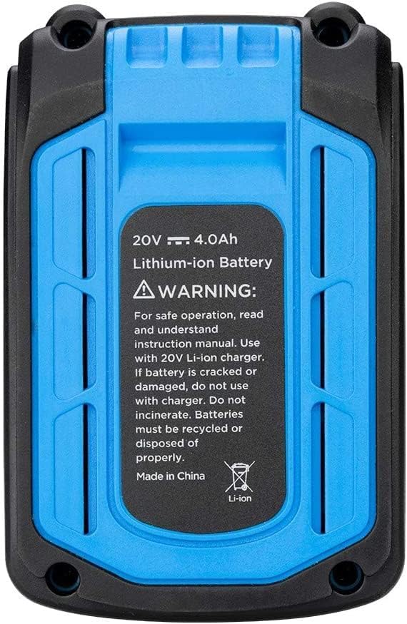 Neiko 40063 20-Volt Lithium-Ion Rechargeable Replacement Battery 10878A Impact Wrench, Impact Wrench and Charger Unit Sold Separately