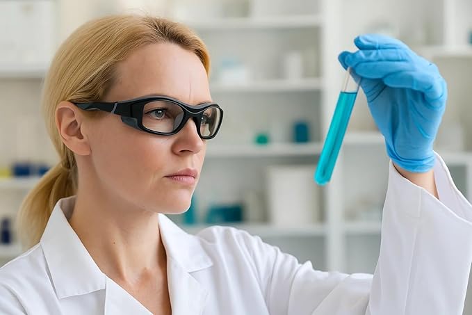 NITRO - Safety Glasses Protective Eyewear for Men and Women - ANSI z87.1 Safety Glasses - Impact Resistant, Comfortable Eye Protection for Industrial, Construction, Consumer, and Sports