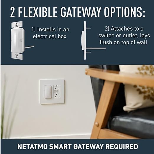 Legrand Radiant WNRL50WH Smart Tru-Universal Dimmer with Netatmo, Compatible with Alexa, Google Assistant & Apple HomeKit, White (1 Count)