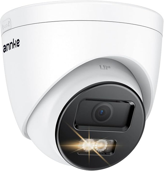 ANNKE C800 4K PoE Security Camera with AI Human/Vehicle Detection, IP Cam with Audio,Wide Angle, Remote Access, Spotlight Night Vision, IP67 Waterproof, H.265+, Support up to 512GB TF Card
