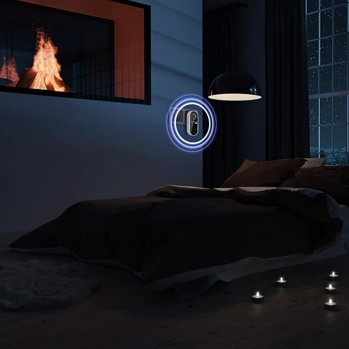 2 Packs Natural Gas Leak Detector and Carbon Monoxide Detectors, 4-in-1 Gas & Carbon Monoxide Detector with Temperature(°F) & Humidity,Propane & CO Detector for Home,RV,Apartment