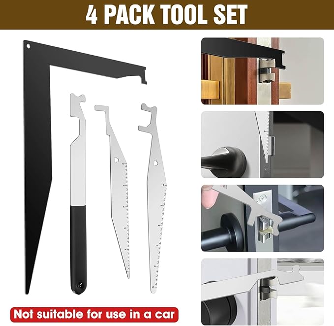 Firefighting Tool Multi-Purpose Kit - Made of High Quality Spring Steel for Firefighters, Emergency Responders (4)